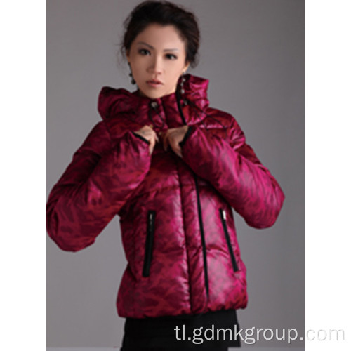 Pambabaeng Down Jacket Short Coat Fashion